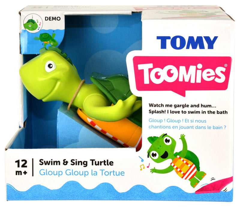 Tomy Bath Toy Swim and Sing Turtle