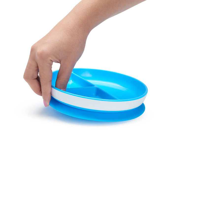 Munchkin Stay Put Suction Plate Blue