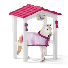 Load image into Gallery viewer, Schleich Horse Stall With Lusitano Mare No 42368