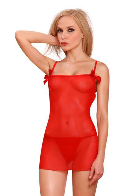 YesX YX697 Dress Red