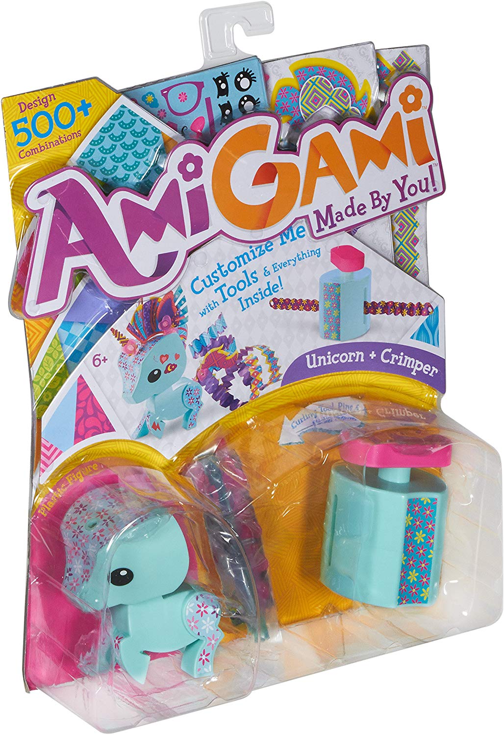 AmiGami Blue Unicorn  With Crimper