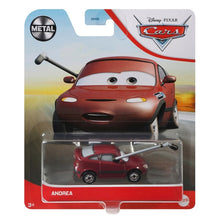 Load image into Gallery viewer, Disney Pixar Cars 1:55 Andrea Diecast