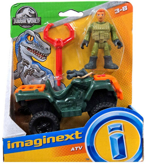 Imaginext Jurassic World, ATV & Technician Action Figure