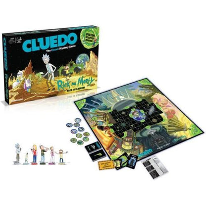 Cluedo Rick and Morty Family Board Game