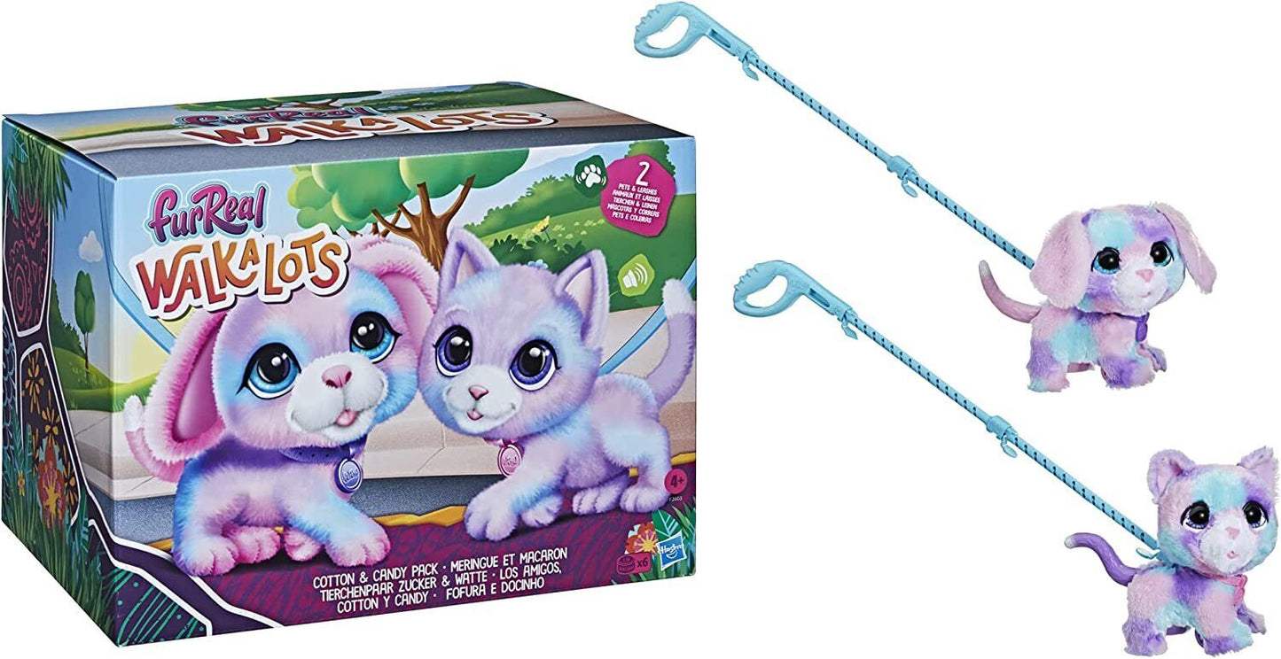 FurReal Walkalots Cotton and Candy Plush Pack