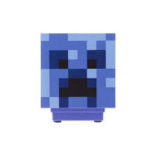 Load image into Gallery viewer, Minecraft Creeper Light Makes Creeper Sounds When Turned On Blue
