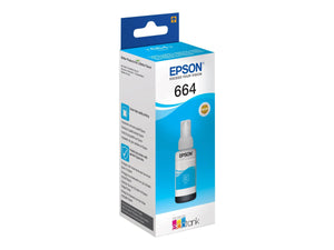 Epson Ink Refill 664 Original Cyan Bottle