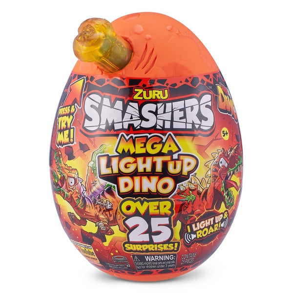 Smashers Mega Light up Dinosaur with over 25 Surprises by ZURU