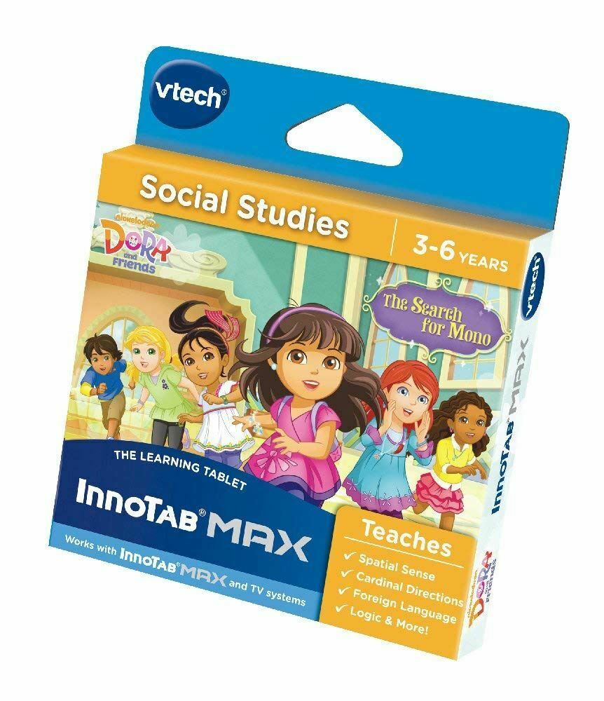 VTech InnoTab Software Dora and Friends  Social Studies Learning Software