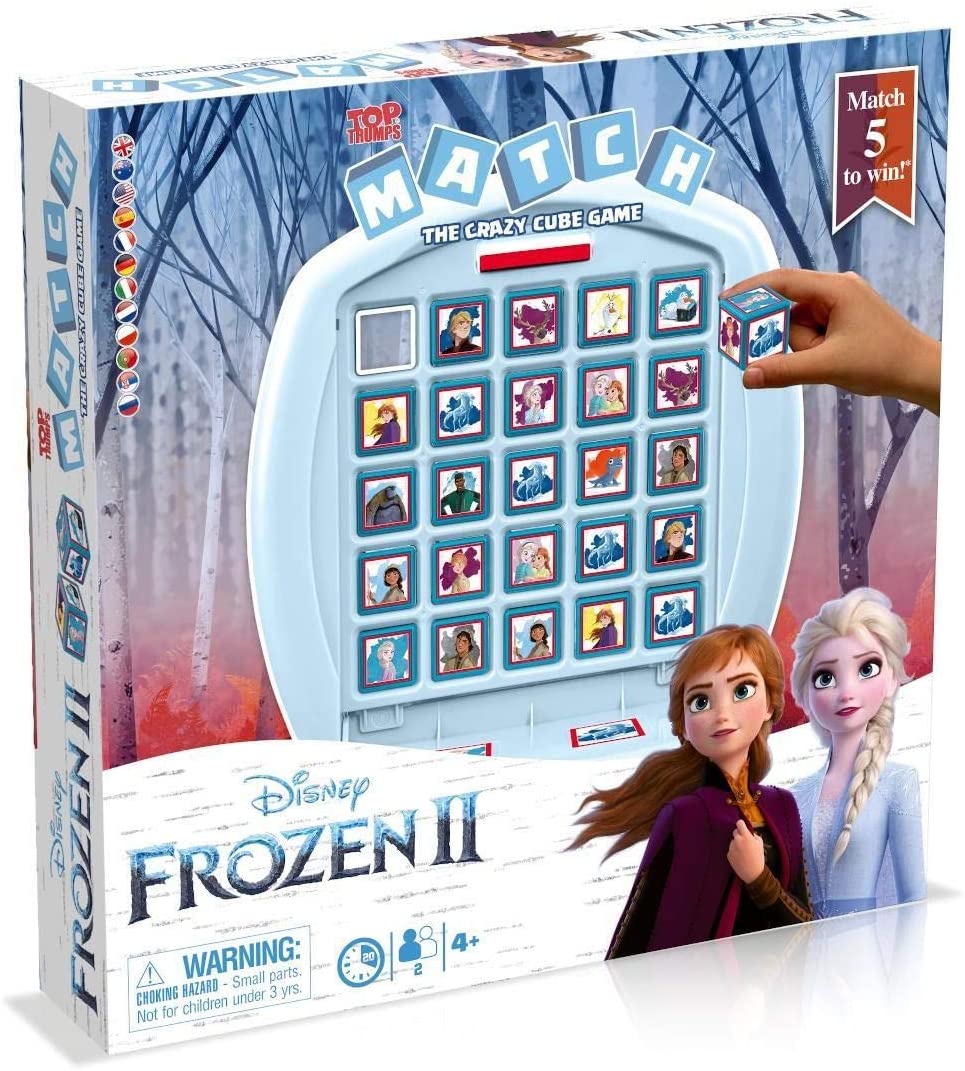 Frozen 2 Top Trumps Match Board Game