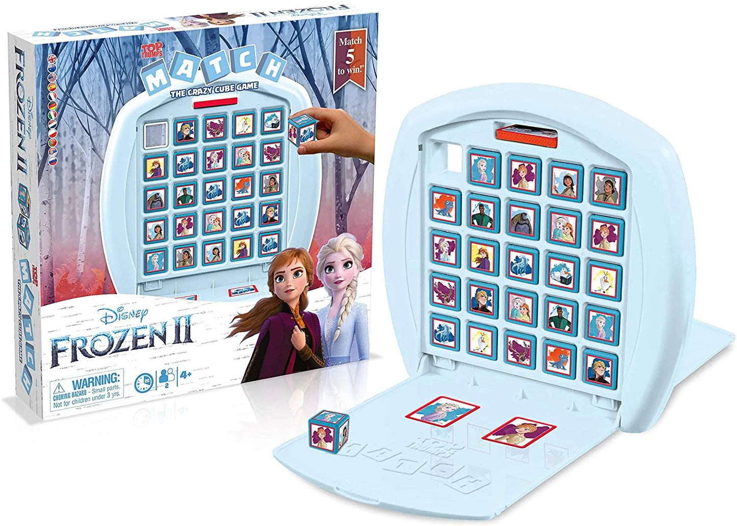 Frozen 2 Top Trumps Match Board Game