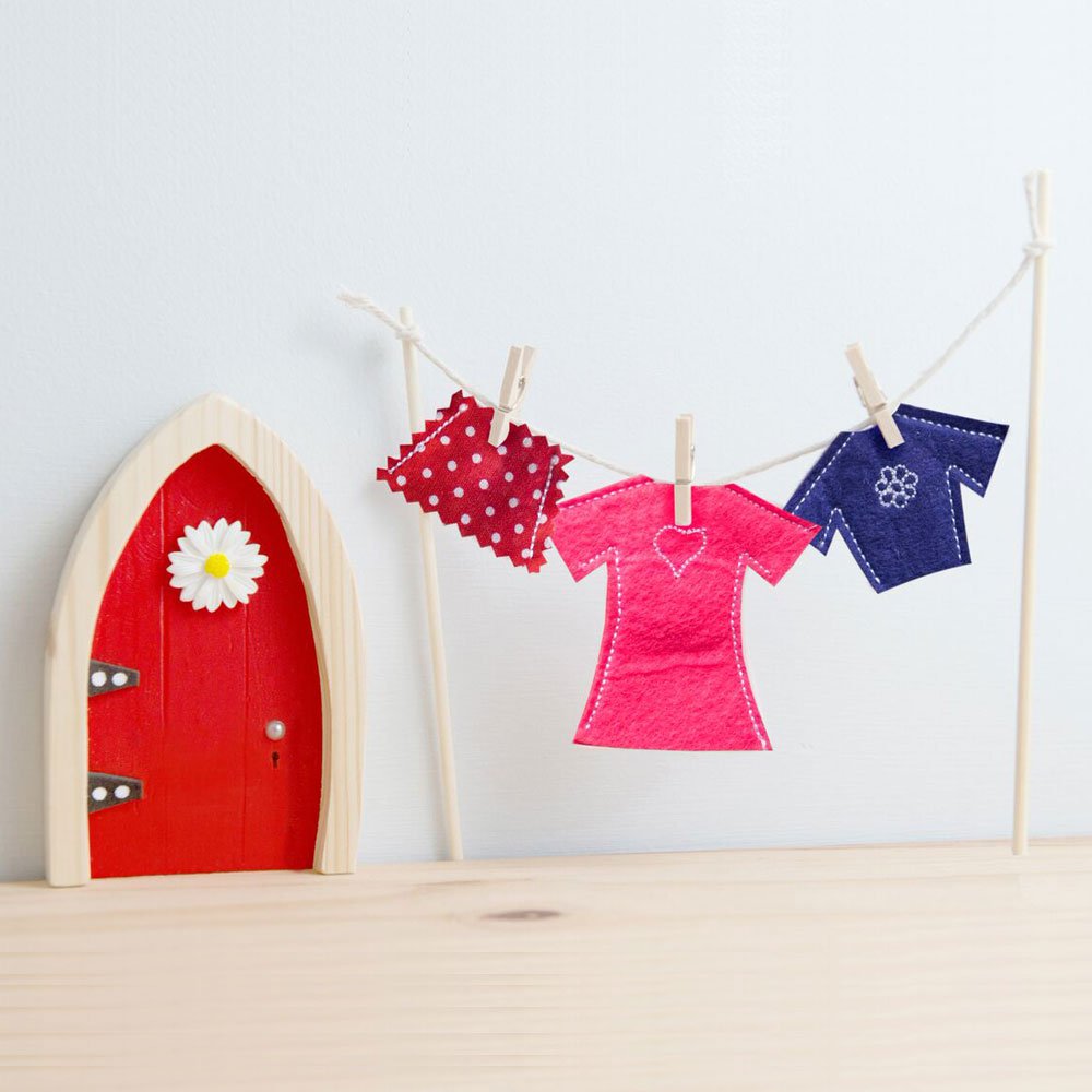 The Irish Fairy Door Female Washing Line