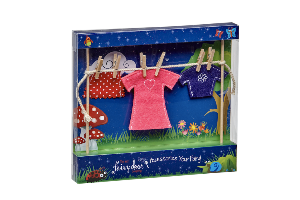 The Irish Fairy Door Female Washing Line