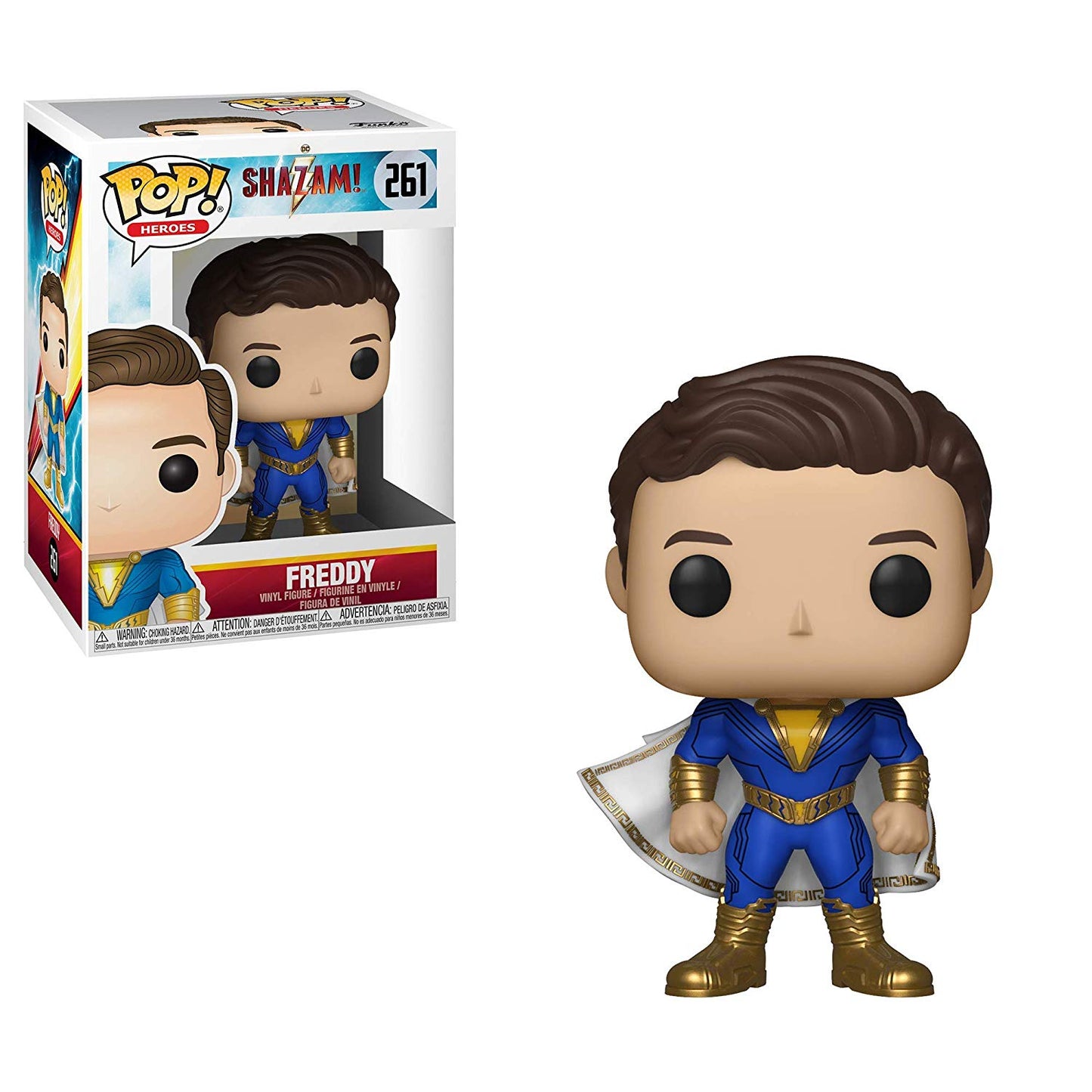 Funko POP Heroes DC Shazam Freddy 261 Vinyl Figure