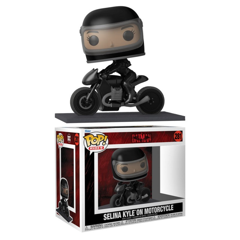 Funko POP! Rides: The Batman Selina Kyle on Motorcycle Vinyl Figure