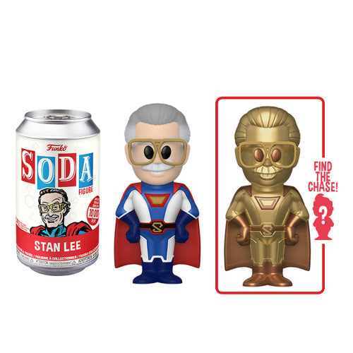 Funko POP! Vinyl Soda: Superhero Stan Lee with Possible Chase Figure