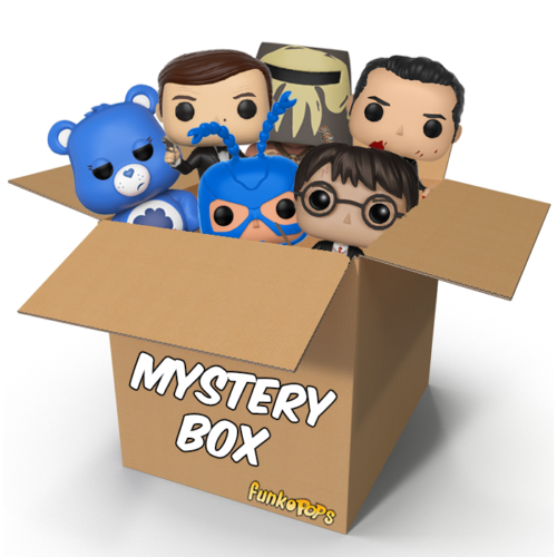 Funko Pop Mystery Box CONTAINING 6 POPS 1 EXCLUSIVE COLLECTIBLE