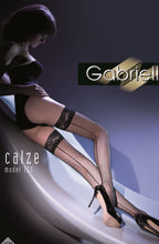 Load image into Gallery viewer, Gabriella Kabaretta Calze 155-223 Hold Ups Black