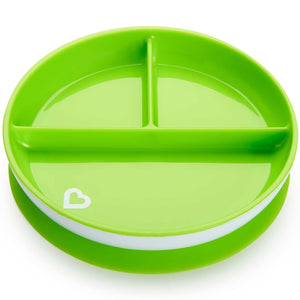 Munchkin Stay Put Suction Plate Green