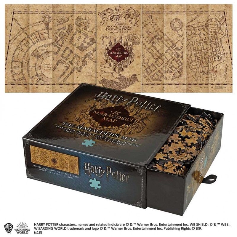 Harry Potter Marauder's Map 1000pc Jigsaw Puzzle