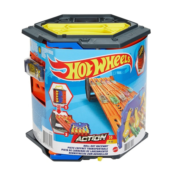 Hot Wheels Roll Out Raceway Track Set and Car