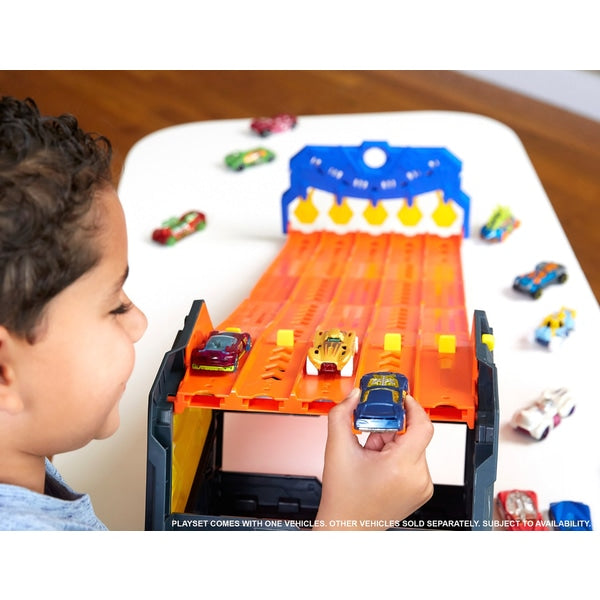 Hot Wheels Roll Out Raceway Track Set and Car