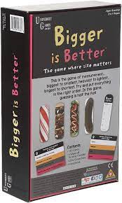 Bigger Is Better Family Board Game