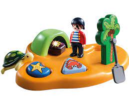 Playmobil 1 2 3 Pirate Island 9119