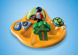 Playmobil 1 2 3 Pirate Island 9119