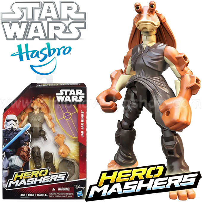 Starwars Hero Masher Jar Jar Binks Figure – IEWAREHOUSE