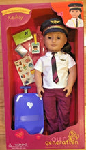 Load image into Gallery viewer, Our Generation Kaihily Professional Pilot Doll