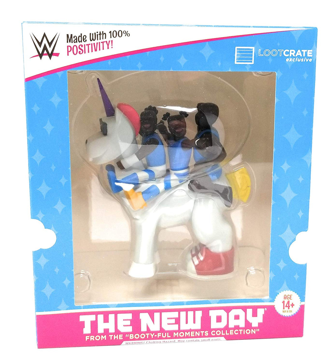 WWE The New Day  Unicorn Vinyl Figure Slam Crate Exclusive  Booty-Ful Moments Collection