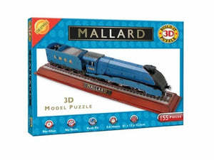 Mallard Train  3D Model Puzzle 155 Pieces