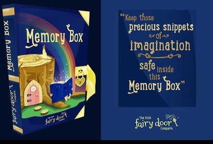 Irish Fairy Door Memory Box Magical Keepsake Gift Kids Treasure Box NEW