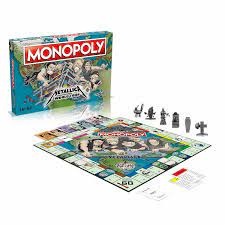 Monopoly Metallica World Tour Board Game