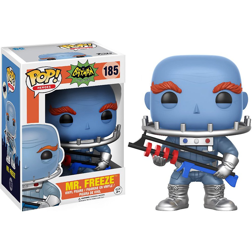 Funko Pop Heroes Batman Classic Tv series Mr Freeze185 Vinyl Figure