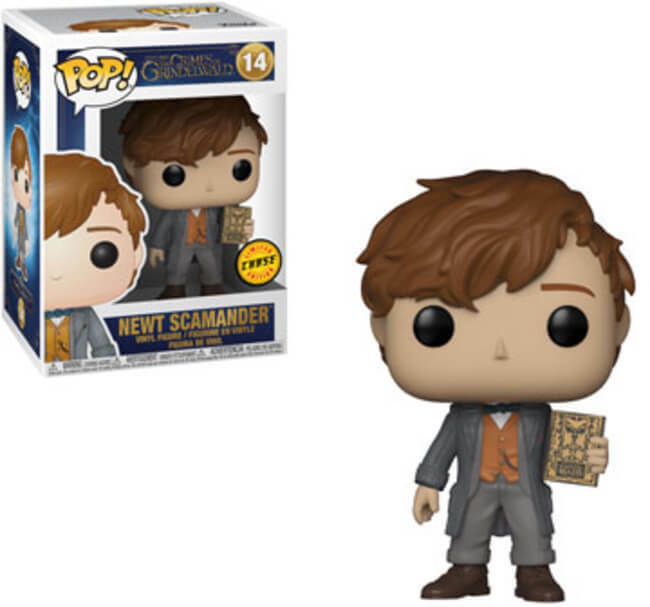 Funko pop The Crimes Of Grindelwald Newt Scamander Chase Edition No 14 Vinyl