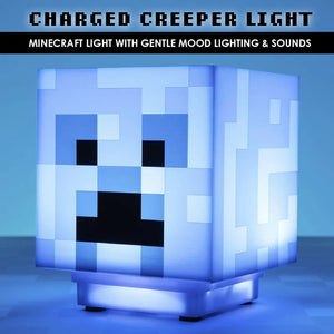 Minecraft Creeper Light Makes Creeper Sounds When Turned On Blue