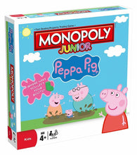 Load image into Gallery viewer, Monopoly Junior Pepp@ Pig Board Game