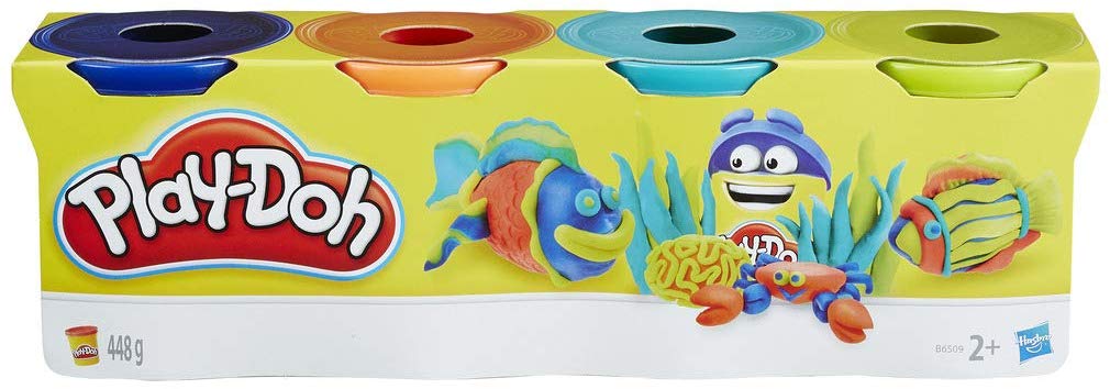 Play-Doh 4-Pack of Colours Various Styles