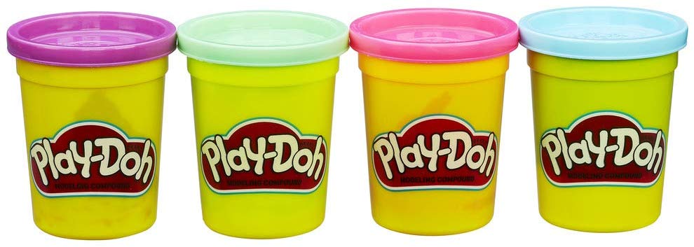 Play-Doh 4-Pack of Colours Various Styles