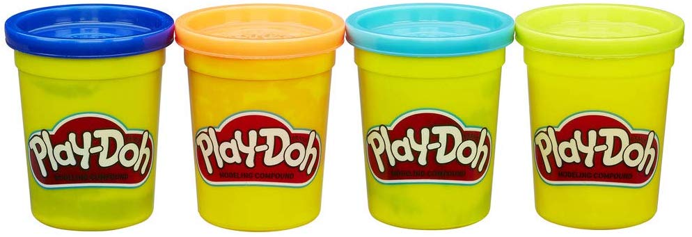 Play-Doh 4-Pack of Colours Various Styles