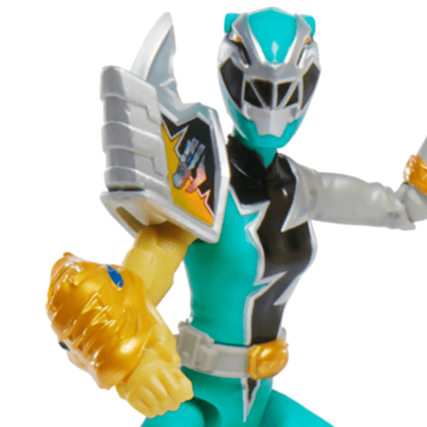 Power Rangers Dino Fury Green Ranger with Sprint Sleeve 15cm Action Figure