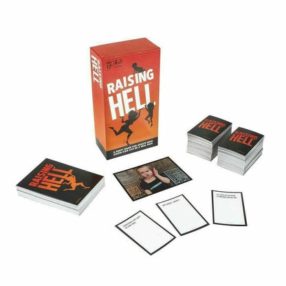 Raising Hell Board Game A Party Game For Adults Who Know Kids Can Be A Real Pain