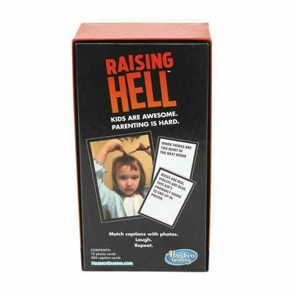 Raising Hell Board Game A Party Game For Adults Who Know Kids Can Be A Real Pain