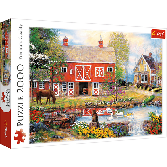 Trefl Rural Life 2000 Pieces puzzle Premium Quality