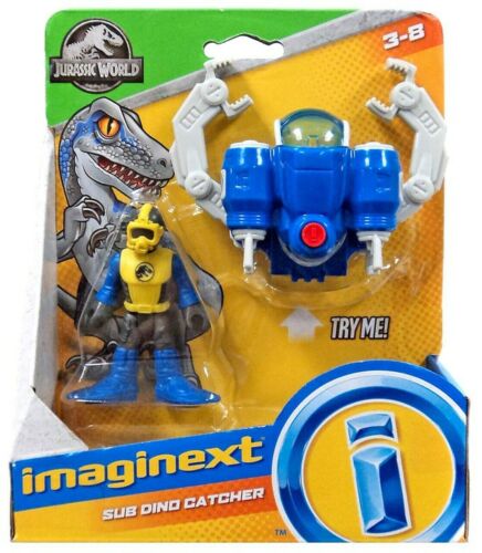 Imaginext Jurassic World Sub Dino Catcher Action Figure