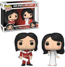 Load image into Gallery viewer, Funko Pop! Rocks The White Stripes Jack White And Meg White 2 Pack