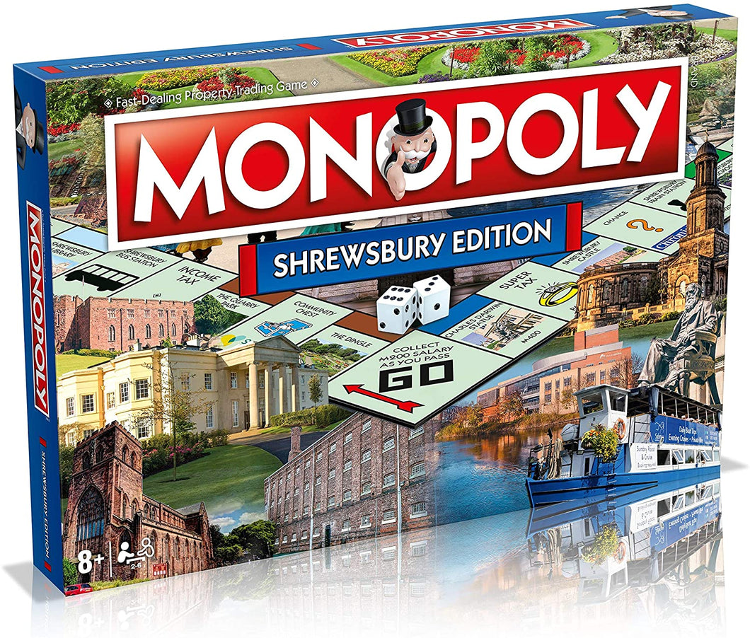 Monopoly Shrewsbury Board Game