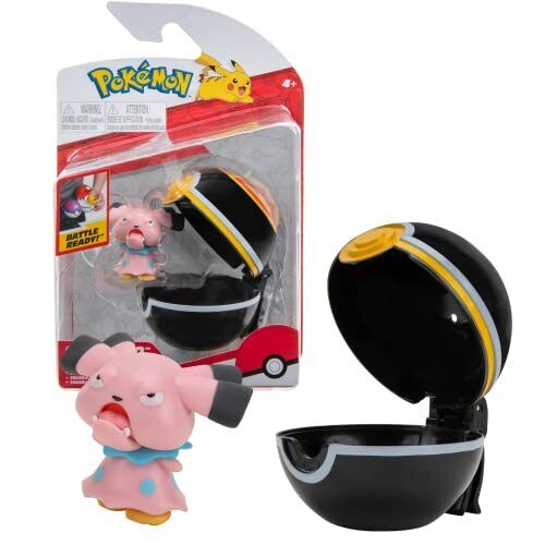 Pokemon Clip N Go Snubbull and Luxury Ball